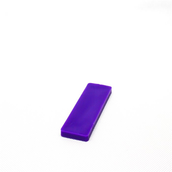 SPESSORE 25*78*6.0 mm.  COLORE VIOLA 