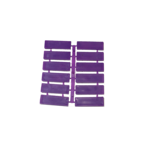 SPESSORE 25*78*6.0 mm. COLORE VIOLA